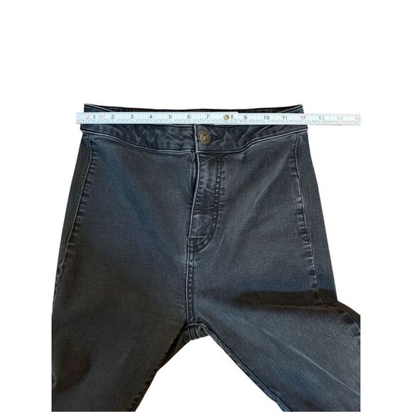 Free People We The Free Just Float On Flare Black Jeans Sz 26 short - Picture 5 of 10